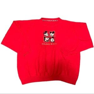 Vintage Mickey and Co Crewneck Sweatshirt